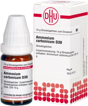 Ammonium Carbonicum D Globuli
