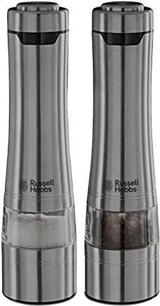 Russell Hobbs Classics Elektrisches Salz-/Pfeffermühlen-Set, 2-tlg.