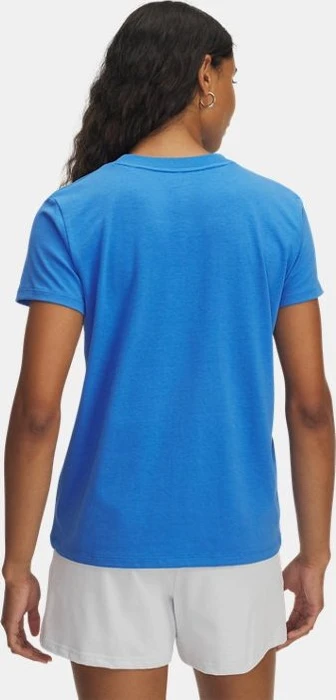 Under Armour Rival Core Funktionsshirt kurzarm blue atlantis/white (Damen)
