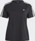 adidas Essentials Slim 3-Streifen große Größen T-Shirt (Damen) Vorschaubild