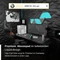 Nyfter Nyfpad XXL Liquid Premium Gaming Mousepad, 900x500mm, Design grau/schwarz Vorschaubild