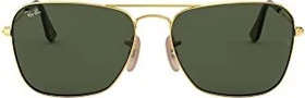 Ray-Ban RB3136 Caravan 55mm gold/grün