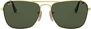 Ray-Ban RB3136 Caravan 55mm gold/grün