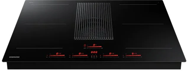 Samsung NZ84T9747VK Induktionskochfeld mit Kochfeldabzug autark