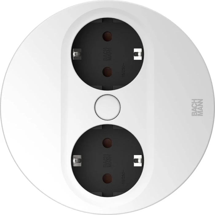 Bachmann Twist 2, 2-fach, rund, 2m, weiß