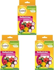 SBM Solabiol Gelbsticker, 10 Stück