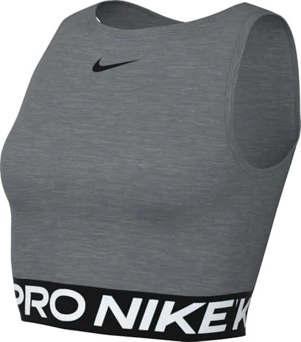 Nike Pro Dri-FIT Funktionsshirt ärmellos smoke grey/heather/white (Damen)