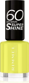 Rimmel 60 Seconds Super Shine Nagellack 155 Beach Breeze Please, 8ml