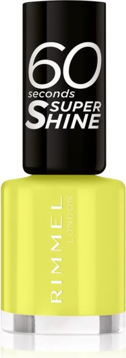 Rimmel 60 Seconds Super Shine Nagellack 155 Beach Breeze Please, 8ml