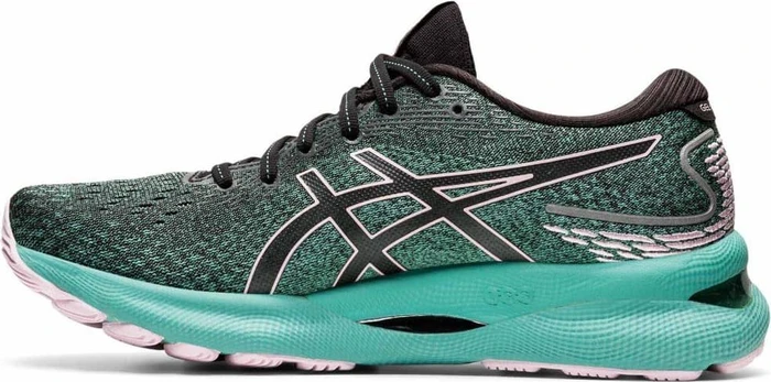 Asics Gel-Nimbus 24 black/barely rose (Damen)
