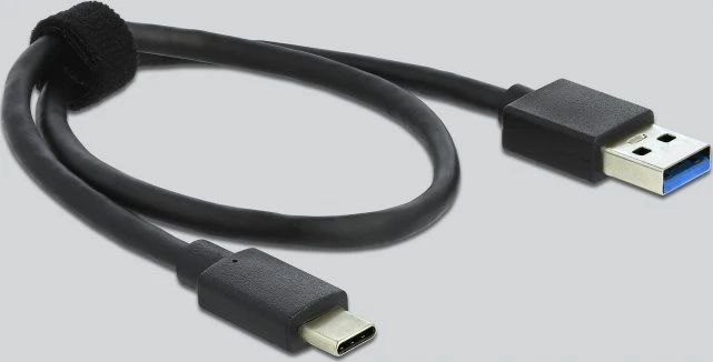 DeLOCK External Enclosure, transparent, 9.5mm, 2.5", USB-C 3.1