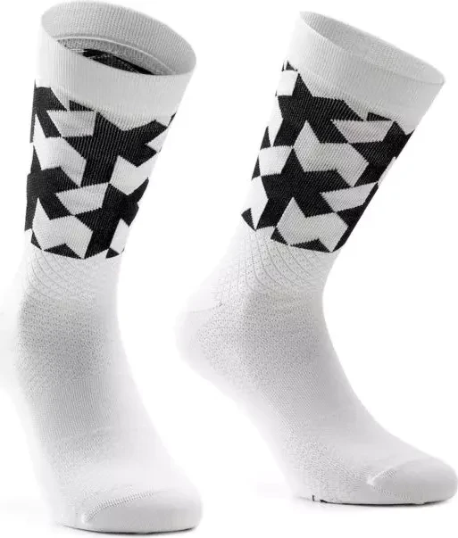 Assos Monogram Evo Fahrradsocken holy white