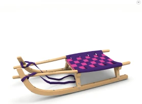 Kathrein Zweisitzer Touren Rennrodel violett/rosa