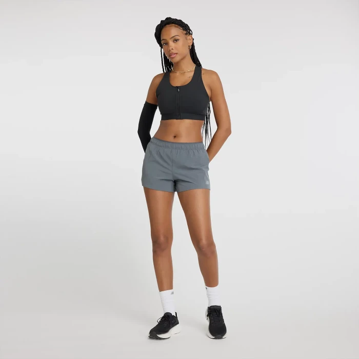 New Balance RC 8cm Laufhose kurz graphit (Damen)