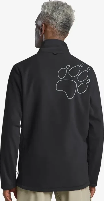Jack Wolfskin Wild Rebel 200 FZ Funktionsjacke schwarz (Herren)