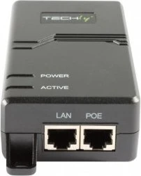 Techly Desktop Gigabit PoE-Injektor, 2x RJ-45, 30W PoE+ (I-SWHUB 3000STY)