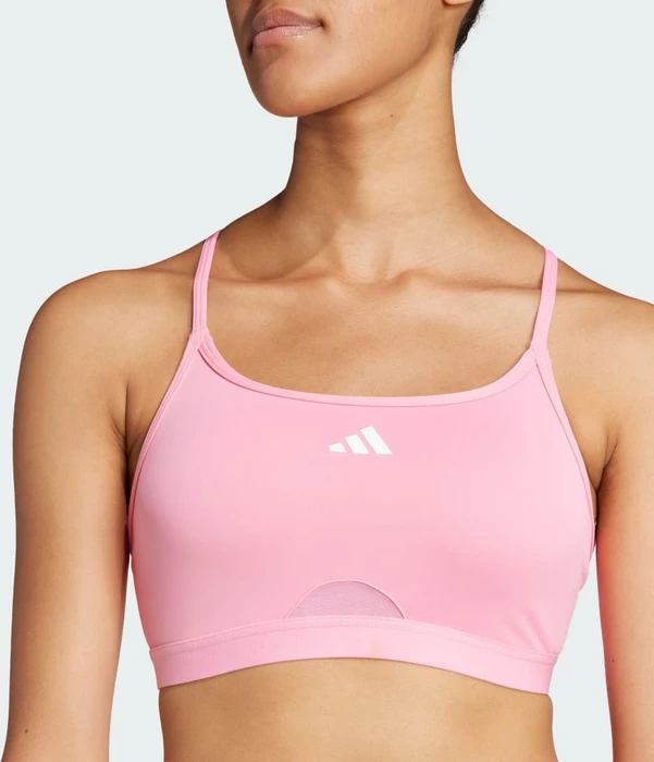 adidas Aeroreact Training Light-Support Sport-BH bliss pink (Damen)