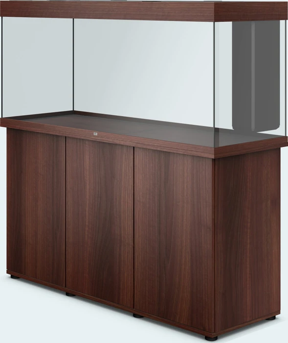 Juwel Rio 450 LED Aquarium-Set mit Unterschrank, dunkles Holz/dunkles Holz, 450l