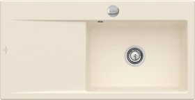 Villeroy & Boch Subway Style 60 Einbau Becken rechts mit Ablauffernbedienung ivory