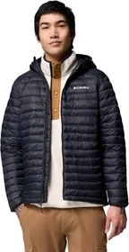 Columbia Powder Lite Hybrid Hooded Jacke schwarz (Herren)