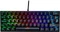 Verbatim SureFire KingPin M1 60% Gaming Keyboard, LEDs RGB, RED Switches, schwarz, USB, DE Vorschaubild