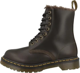 Dr. Martens 1460 Serena Faux Fur Lined Leather Boots dark brown (Damen)