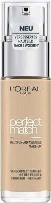 L'Oréal Perfect Match Foundation, 30ml
