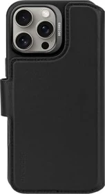 Decoded Leather Detachable Wallet Case für Apple iPhone 16 Pro Max schwarz
