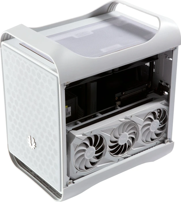 BitFenix Prodigy M 2022 ARGB, weiß, Glasfenster