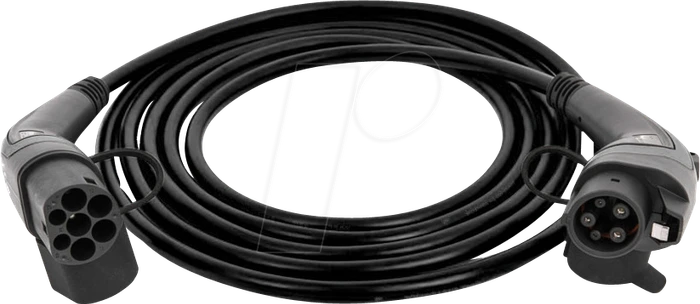 go-eCharger Typ 1 Kabel Black Edition, 7.4kW, 5m