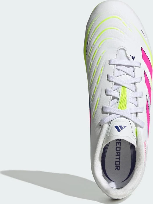 adidas Predator League MG cloud white/lucid pink/lucid lemon (Junior)