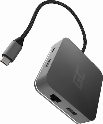 Green Cell 6in1 Docking Station, USB-C 3.0 [Stecker]