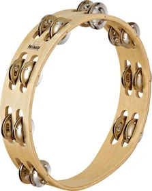 Nino Holz Tamburin 10" 2-reihig