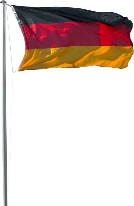 Linder Exclusiv Fahnenmast inkl. Deutschland-Fahne Fahne (PO2434)