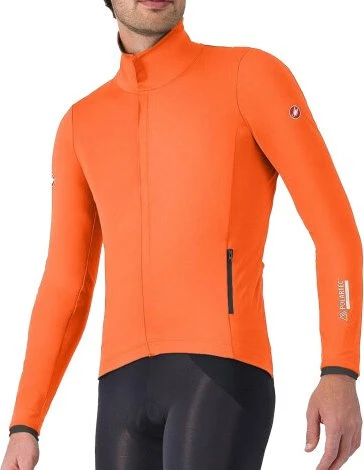 Castelli Alpha 150 Fahrradjacke brilliant orange/dark gray (Herren)