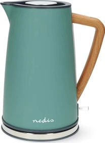 Nedis KAWK510EGN Wasserkocher mit Holzgriff