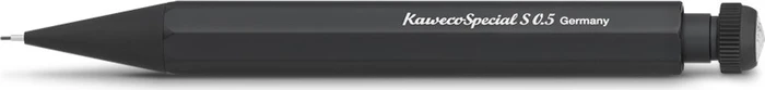 Kaweco Special S Druckbleistift HB 0.5mm graphit, schwarz, Radierer