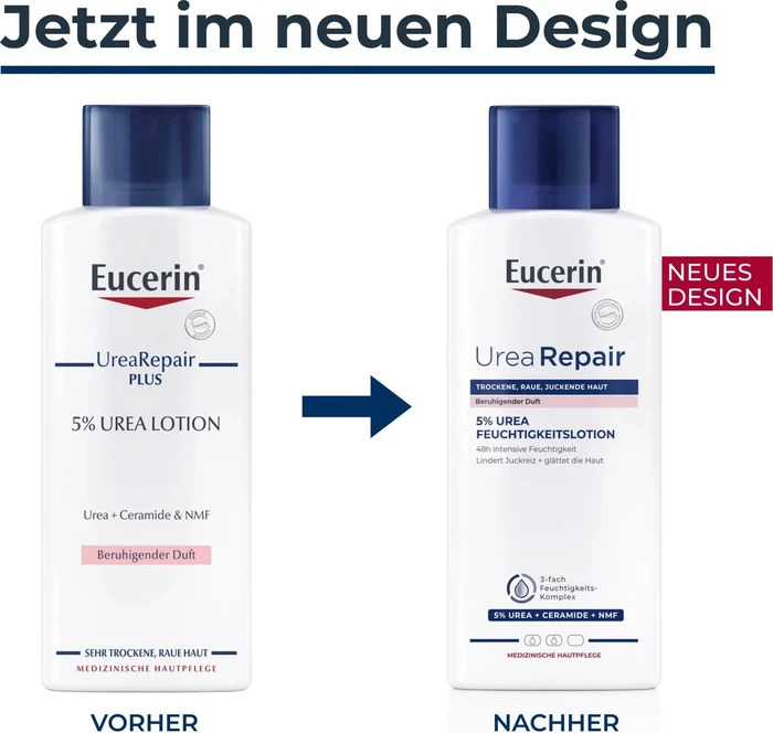 Eucerin UreaRepair Plus Lotion 5% mit Duft, 250ml
