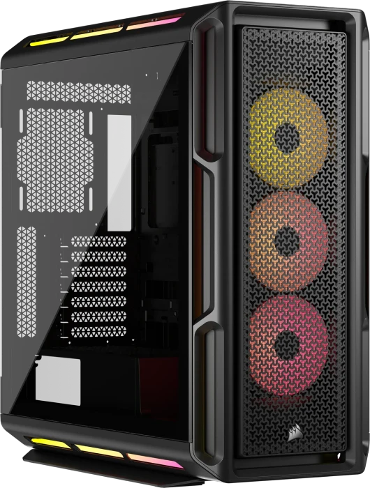 Corsair iCUE LINK 5000T LX RGB, schwarz, Glasfenster