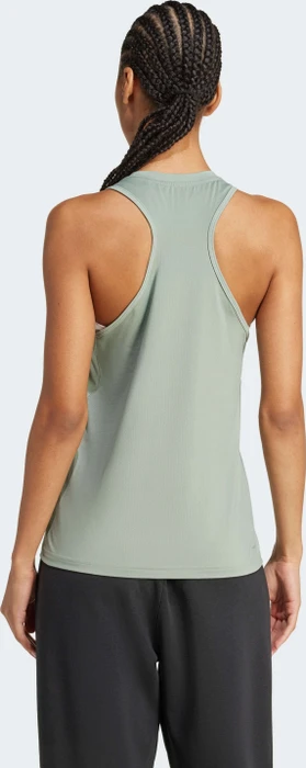 adidas Designed for Training Funktionsshirt ärmellos silver green (Damen)