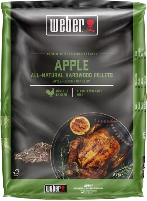 Weber 100% natürliche Hartholzpellets