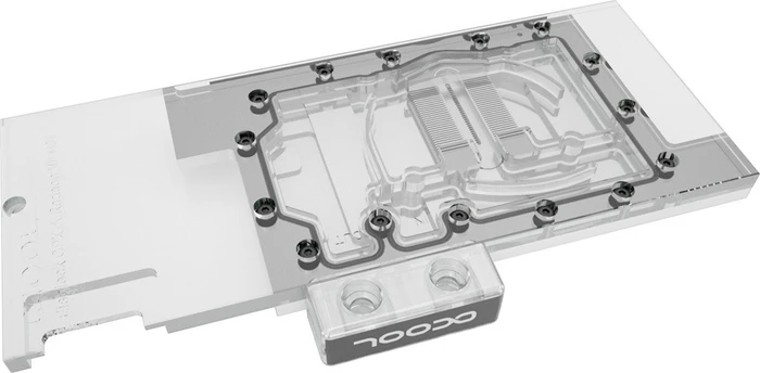 Alphacool Eisblock GPX-A Acryl Light AMD Radeon VII mit Backplate