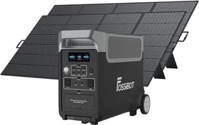 Fossibot F3600 Pro Solargenerator + 2x Solarpanel 420W, 3840Wh
