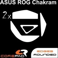 Corepad Skatez PRO für ASUS ROG Chakram Core / ASUS ROG Chakram Wireless / ASUS ROG Chakram X, Mausgleiter, weiß