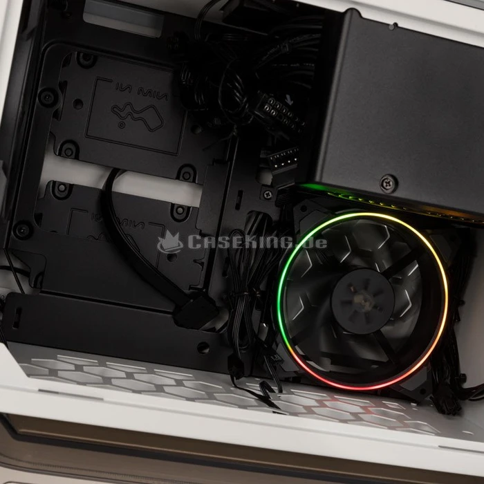 In Win A1 Plus, weiß, Glasfenster, Mini-ITX, 650W
