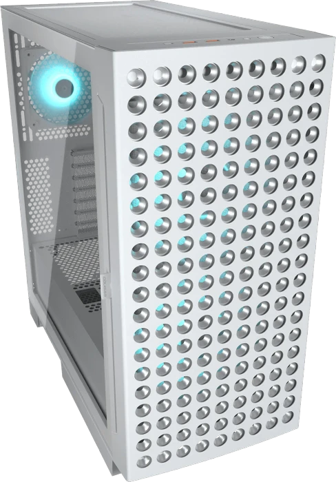 Cougar Airface ECO RGB, weiß, Glasfenster