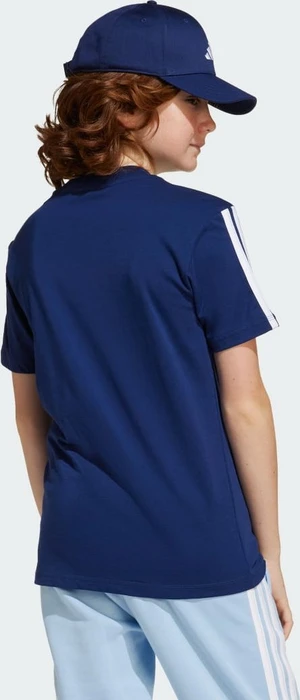 adidas Essentials T-Shirt kurzarm dark blue/white (Junior)