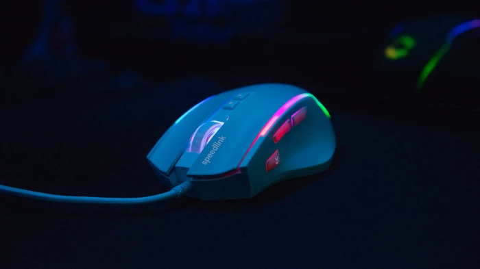 Speedlink Decus NX RGB Gaming Mouse weiß, USB