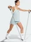 adidas Pacer Essentials Knit High-Rise Shorts wonder sage/white (Damen) Vorschaubild