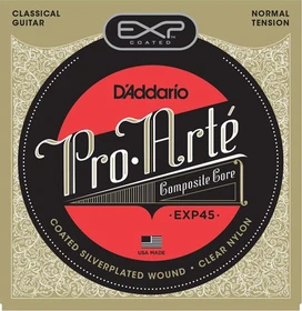 D'Addario EXP Coated Pro-Arté Composite, Normal Tension